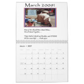 Ein neues Jahr Kalender (Mär 2027)