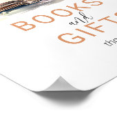 Ein neues Kapitel Baby Duschbücher und Geschenke-Z Poster (Ecke)