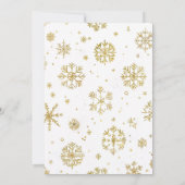 Ein neues Kapitel Beginnen Weihnachts-Buch Kinderd Einladung (Rückseite)