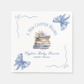 Ein neues Kapitel beginnt Baby Shower  Serviette (Vorderseite)