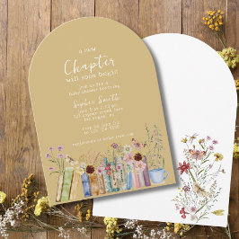 Ein neues Kapitel beginnt bald mit der Babydusche Einladung