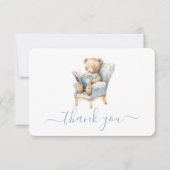 Ein neues Kapitel beginnt Bear Dankeschön Karte (Vorderseite)