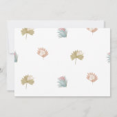 Ein neues Kapitel beginnt - Boho Style Einladung (Rückseite)