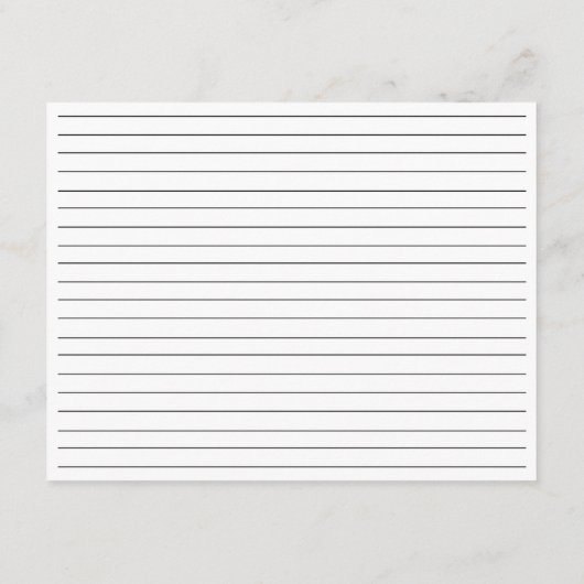 EIN NEUES KAPITEL BEGINNT BRAUTPARTY RECIPS BEGLEITKARTE (Rückseite)