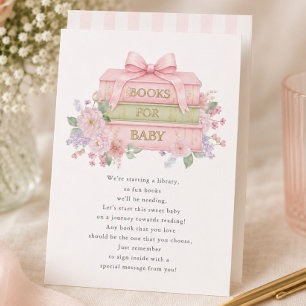 Ein neues Kapitel beginnt Bücher für Baby-Karte Begleitkarte