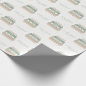 Ein neues Kapitel beginnt - Individuelles Märchenb Geschenkpapier (Ecke)