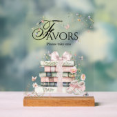 Ein neues Kapitel beginnt mit dem Blumenbuch Kinde Acrylschild (Neutral)