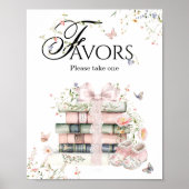 Ein neues Kapitel beginnt mit dem Blumenbuch Kinde Poster (Vorne)