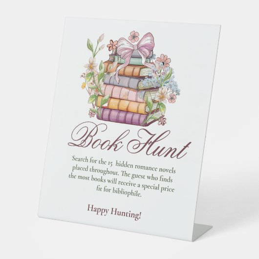 Ein neues Kapitel beginnt mit dem Brautparty Buchj Sockelschild (Vorderseite)