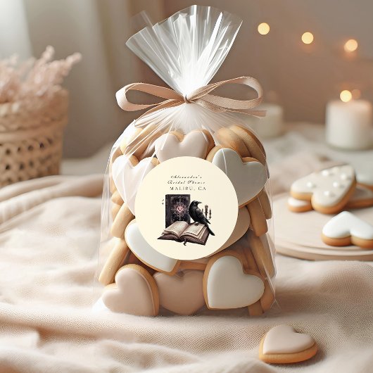 Ein neues Kapitel beginnt mit dem dunkelraven Brau Runder Aufkleber