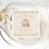 Ein neues Kapitel beginnt mit dem rustikalen Braut Serviette