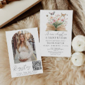 Ein neues Kapitel beginnt mit der Babydusche Einladung