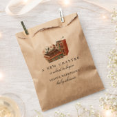 Ein neues Kapitel beginnt mit der Babydusche Geschenktütchen (Ausgeschnitten)