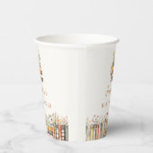 Ein neues Kapitel beginnt mit der Babydusche Pappbecher (Rechts)