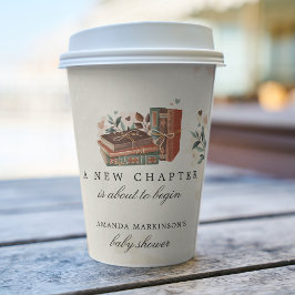 Ein neues Kapitel beginnt mit der Babydusche Pappbecher