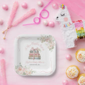 Ein neues Kapitel beginnt mit der Babydusche Pappteller (Party)