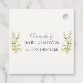 Ein neues Kapitel beginnt mit der Blumen-Igel-Kind Geschenkanhänger (Rückseite)