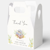 Ein neues Kapitel beginnt mit der Blumen-Igel-Kind Geschenkschachtel (Offen)