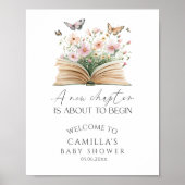 Ein neues Kapitel beginnt mit der Dusche Willkomme Poster (Vorne)