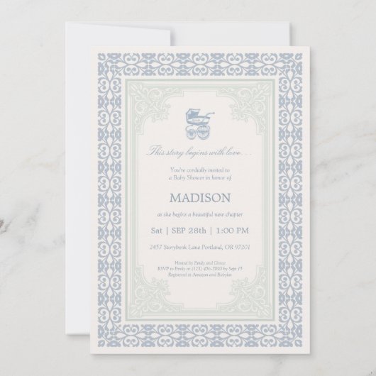 Ein neues Kapitel beginnt mit der Einladung zur Ba (Rückseite)