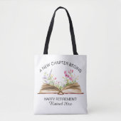 Ein neues Kapitel beginnt mit der Wildblumen-Rente Tasche (Vorderseite)