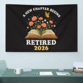 Ein neues Kapitel beginnt Rentner 2026 Banner (Messe)
