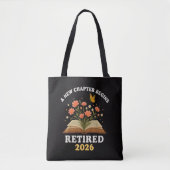 Ein neues Kapitel beginnt Rentner 2026 Tasche (Vorderseite)