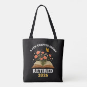 Ein neues Kapitel beginnt Rentner 2026 Tasche (Rückseite)