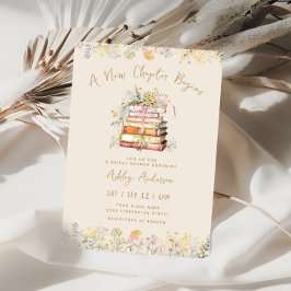 Ein neues Kapitel Brautdusche Einladung