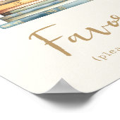 Ein neues Kapitel-Brautparty Poster (Ecke)