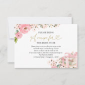 Ein neues Kapitel Brautparty Rezept Anfrage Einladung (Vorderseite)