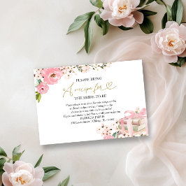 Ein neues Kapitel Brautparty Rezept Anfrage Einladung