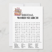 Ein neues Kapitel Buch mit Word Search Game Card Ankündigung (Vorderseite)