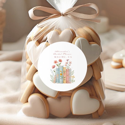 Ein neues Kapitel Buchgarten Runder Aufkleber