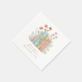 Ein neues Kapitel Buchgarten Serviette (Ecke)