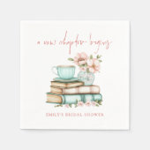 Ein neues Kapitel fängt das Brautparty mit dem Nam Serviette (Vorderseite)