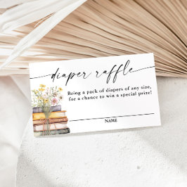 Ein neues Kapitel fängt die Babydusche an, die Win Begleitkarte