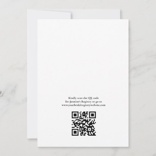 Ein neues Kapitel-Geschichte-Brautparty Einladung (Rückseite)