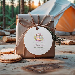 Ein neues Kapitel-Geschichte-Brautparty Geschenkanhänger