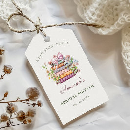 Ein neues Kapitel-Geschichte-Brautparty Geschenkanhänger