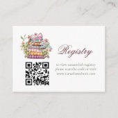 Ein neues Kapitel-Geschichte-Brautparty-Register Begleitkarte (Vorderseite)