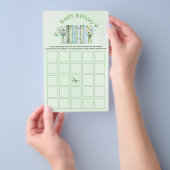 Ein neues Kapitel geschlechtsneutrales Babyshower- Flyer (Handgriff)
