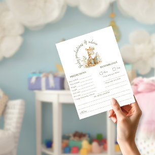 Ein neues Kapitel Giraffen-Baby-Party Vorhersage-S