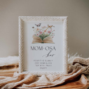 Ein neues Kapitel Kinderdusche Mama-osa-Bar Poster