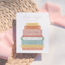 Ein neues Kapitel | Niedliches Storybook Budget Ba