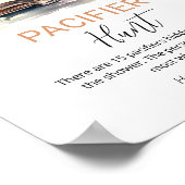 Ein neues Kapitel Schnuller Jagd Duschgel-Zeichen Poster (Ecke)