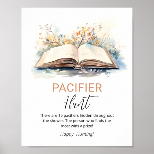 Ein neues Kapitel Schnuller Jagd Duschgel-Zeichen Poster (Vorne)