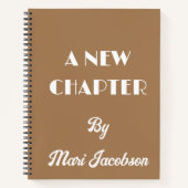 Ein neues Kapitel SpiralNotebook Notizblock (Vorderseite)