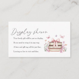 Ein neues Kapitel Storybook Baby Shower Showdusche Begleitkarte