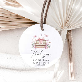 Ein neues Kapitel Storybook Kinderdusche Geschenkanhänger